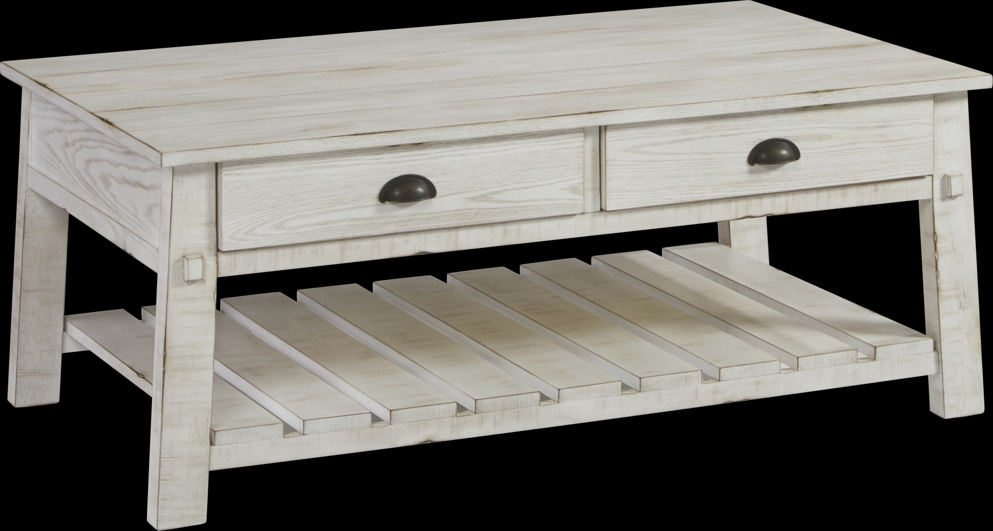 Olivula White Cocktail Table - Thumbnail - Image 1