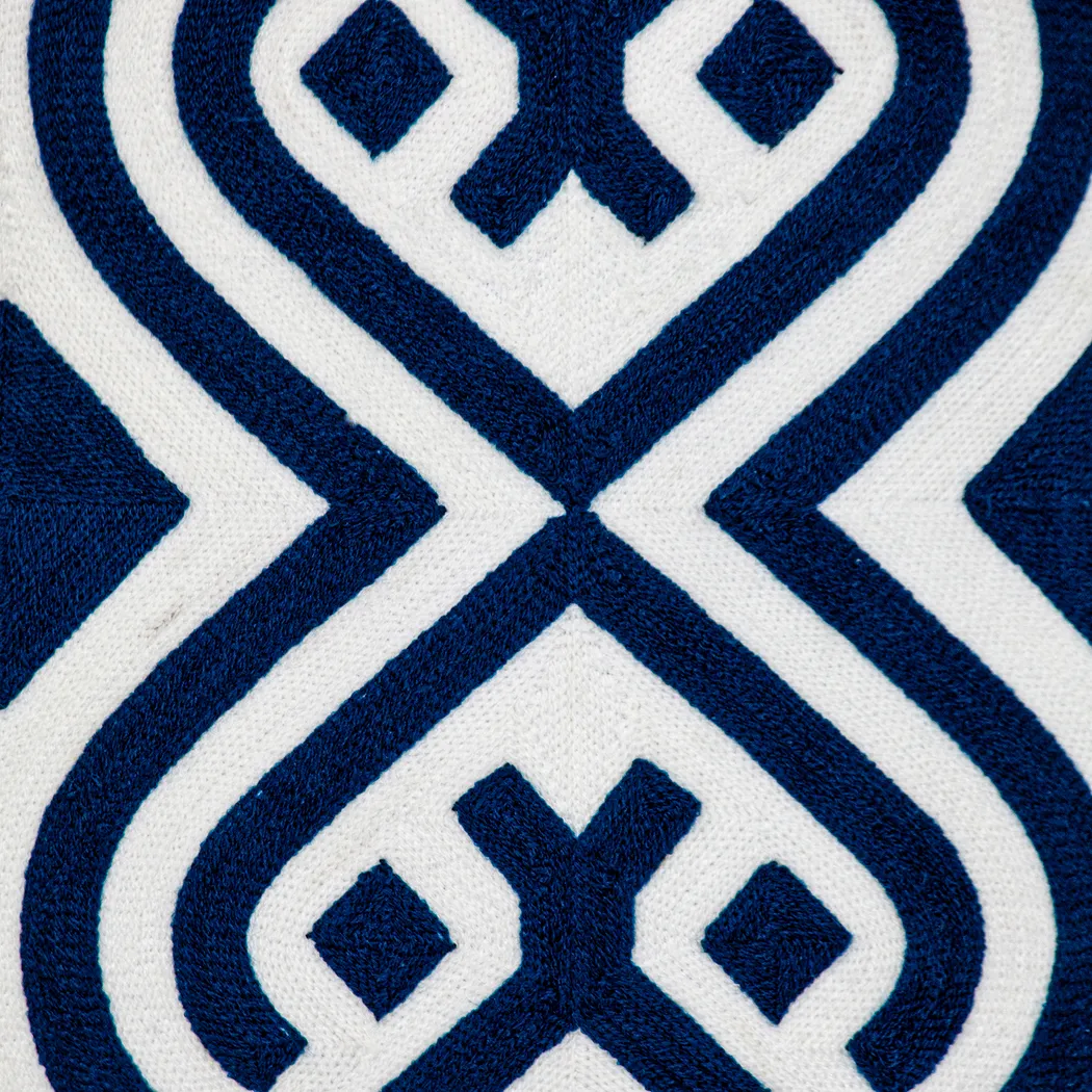 Olonga Blue Accent Pillow - Thumbnail - Image 6
