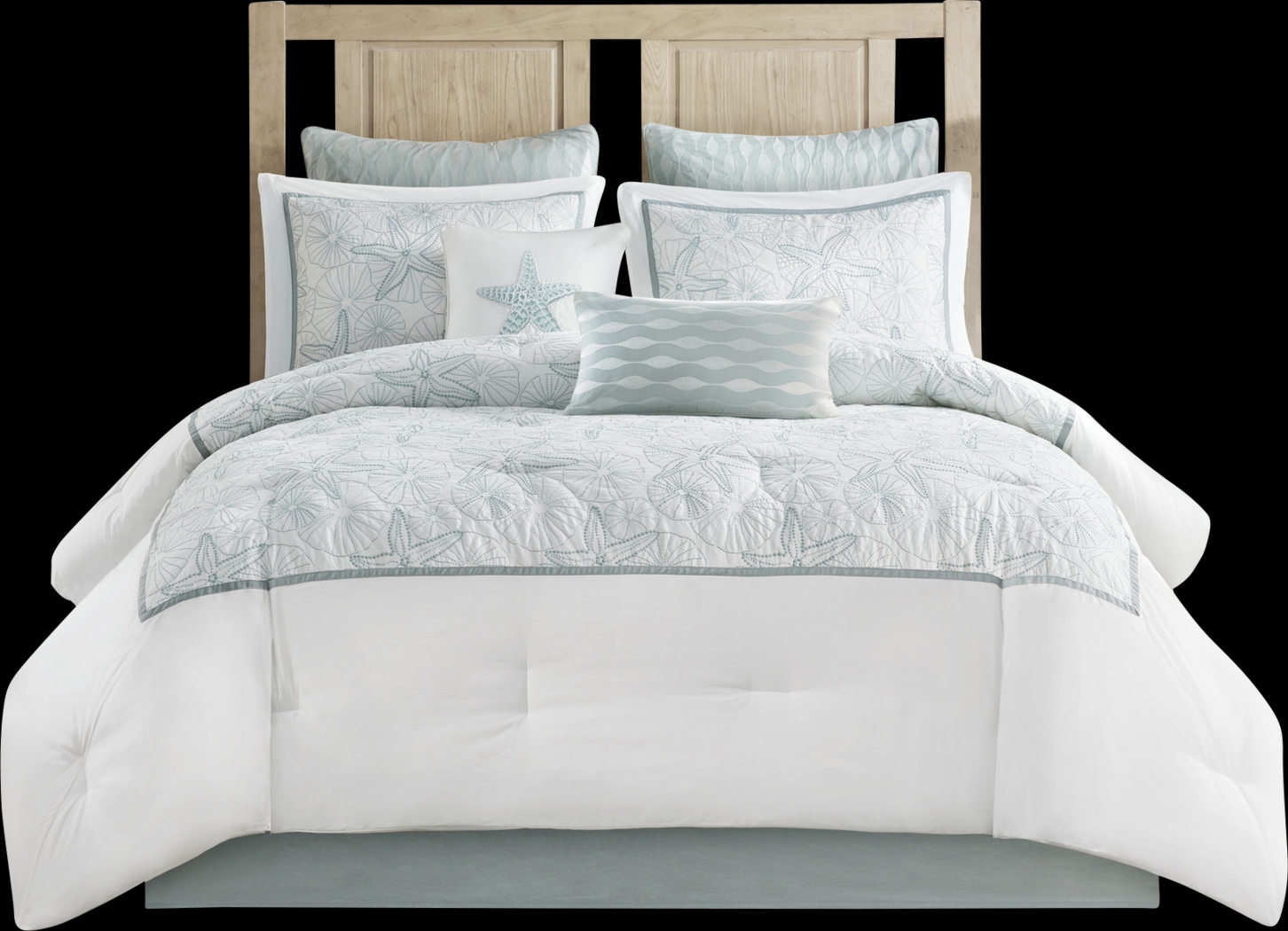 Olsak White 4 Pc Full Comforter Set - Thumbnail - Image 18