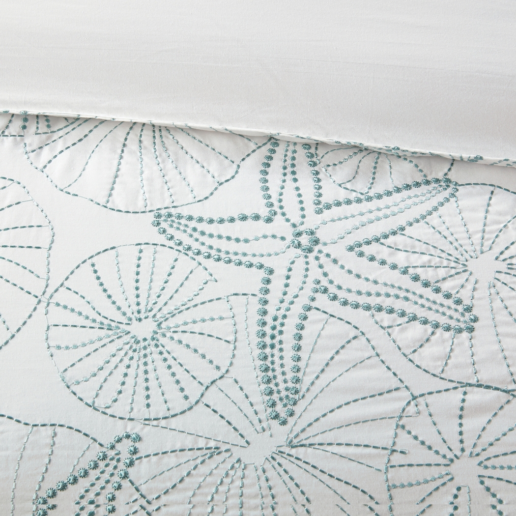 Olsak White 4 Pc Full Comforter Set - Thumbnail - Image 10