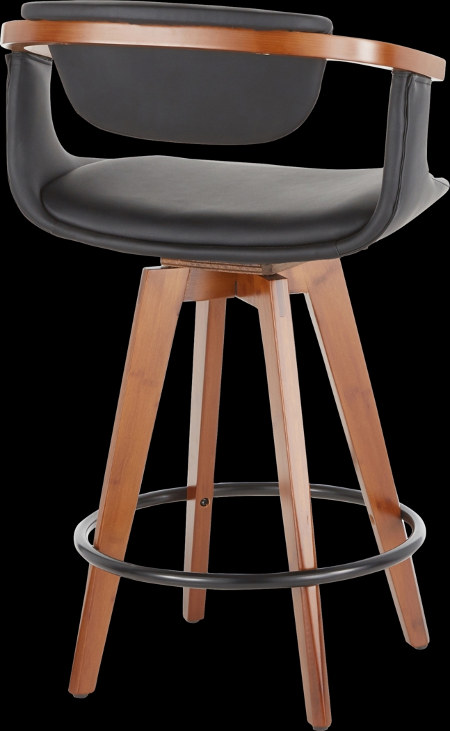 Olsin Black Counter Height Stool - Thumbnail - Image 3