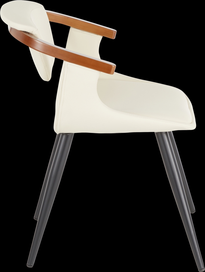Olsin Cream Side Chair - Thumbnail - Image 2