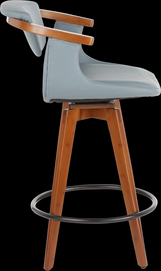 Olsin Gray Counter Height Stool - Thumbnail - Image 2