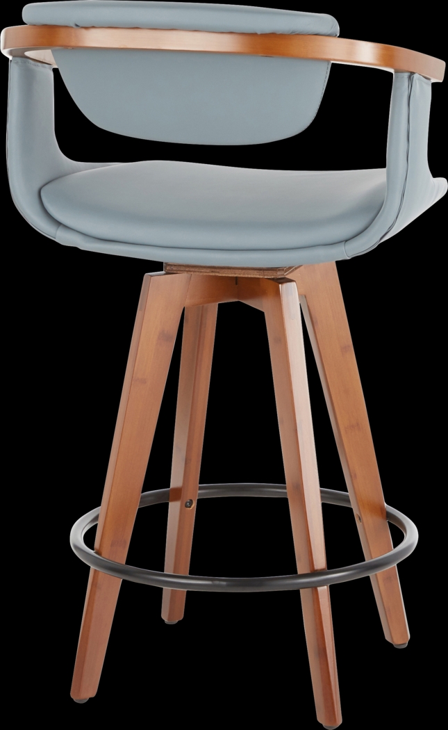 Olsin Gray Counter Height Stool - Thumbnail - Image 3