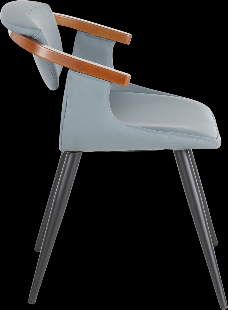Olsin Gray Side Chair - Thumbnail - Image 2
