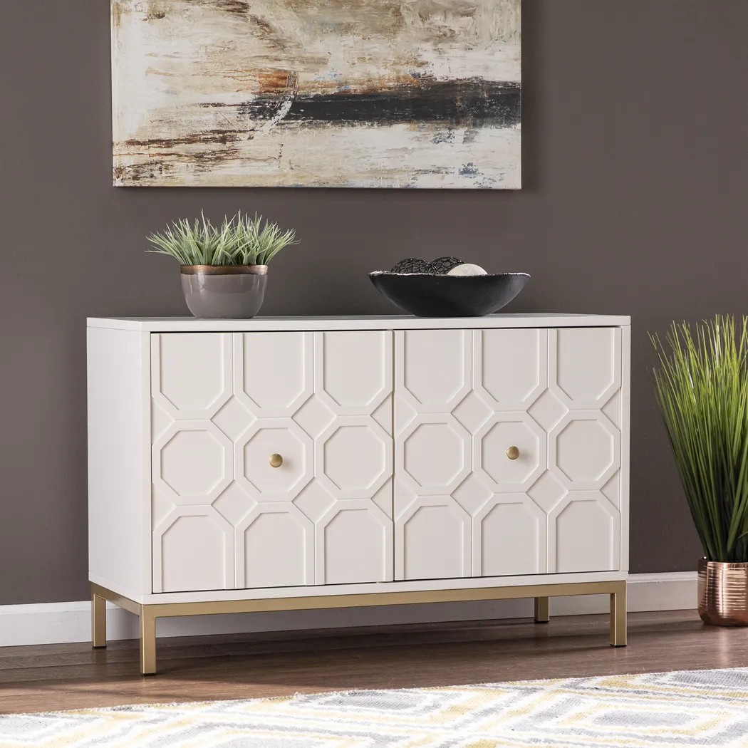 Oltons White Accent Cabinet - Image 6
