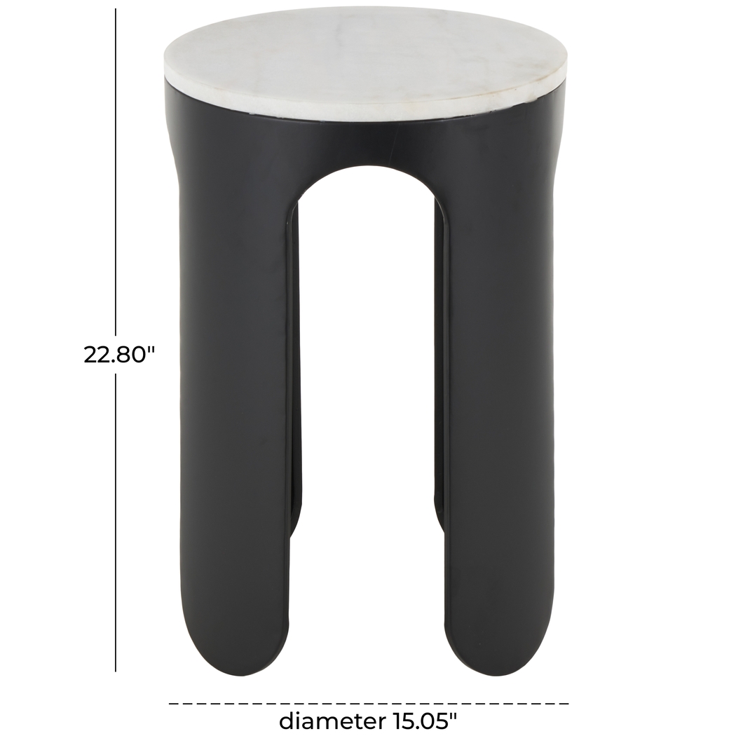 Oluda Black Accent Table - Thumbnail - Image 7