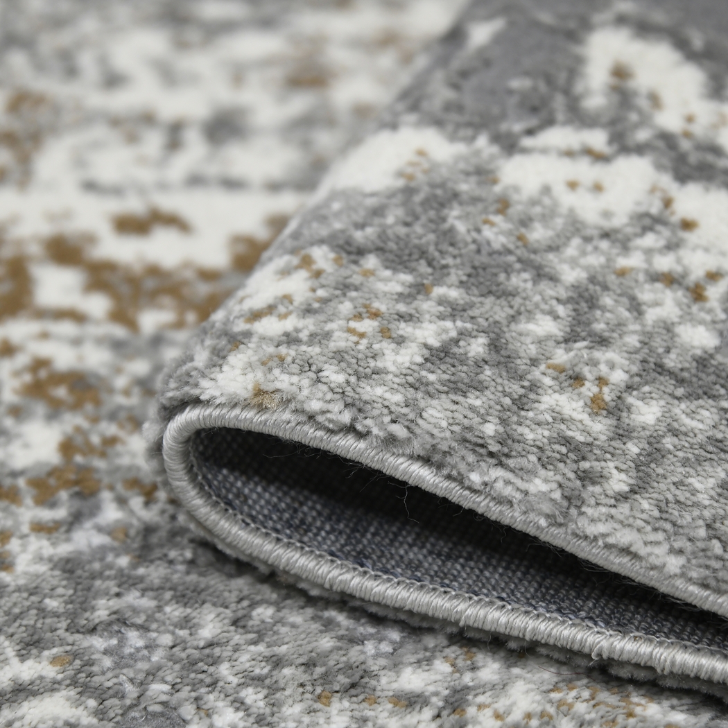 Olung Gray 5'3 x 7'9 Rug - Thumbnail - Image 5