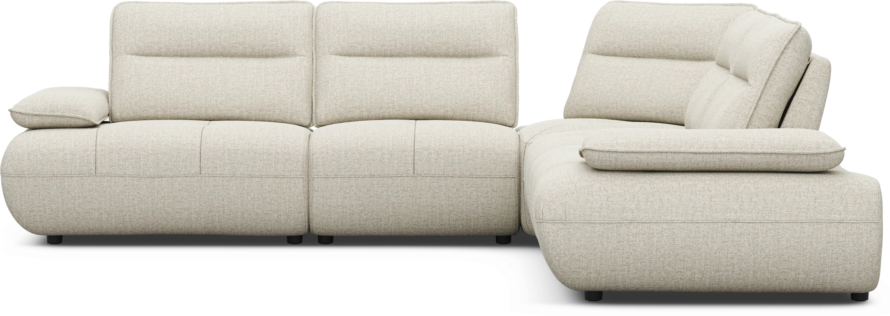 Olympia Linen 5 Pc Sectional - Thumbnail - Image 3