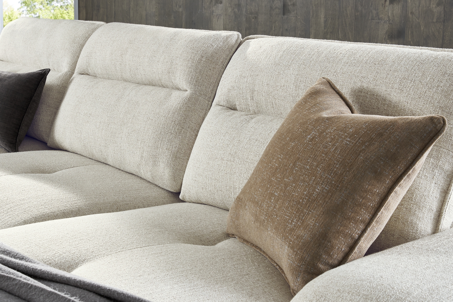 Olympia Linen 5 Pc Sectional - Thumbnail - Image 4