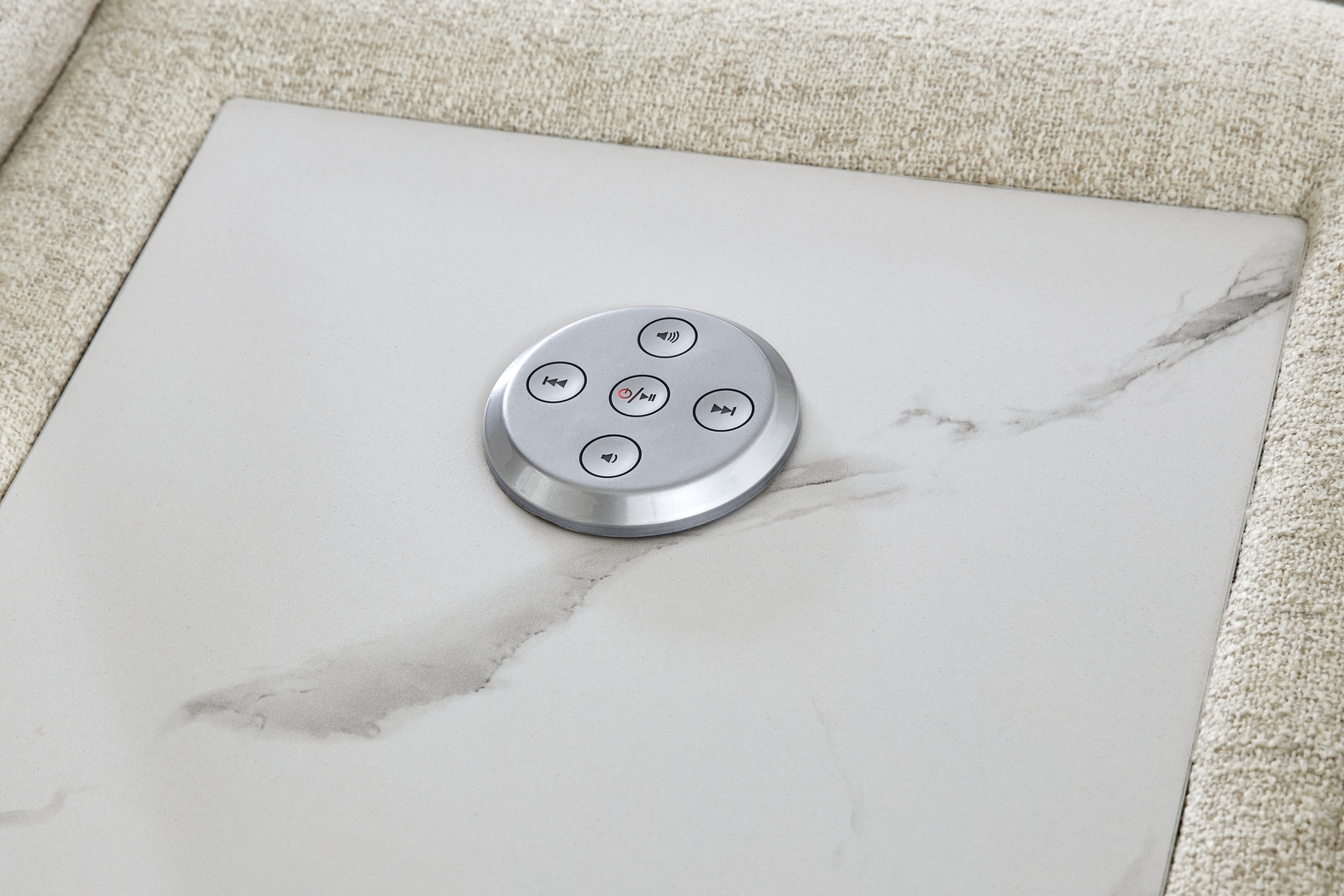 Olympia Linen 8 Pc Sectional with Audio - Thumbnail - Image 3