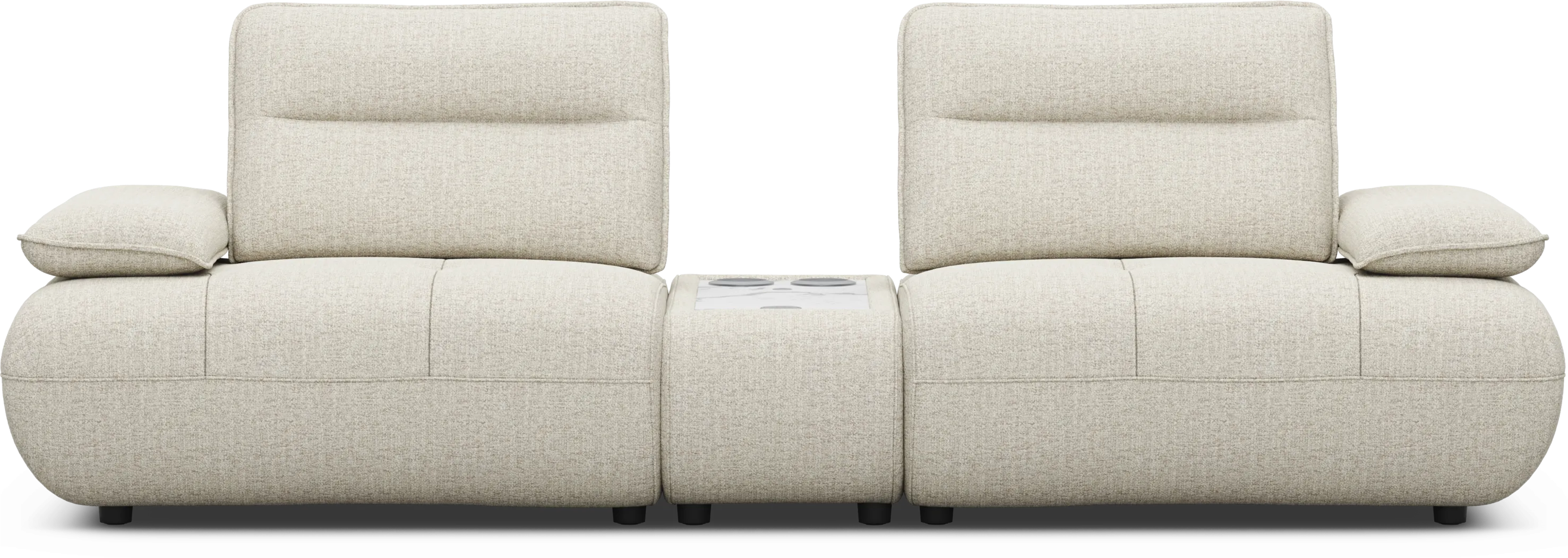 Olympia Linen Console Loveseat with Audio - Thumbnail - Image 3