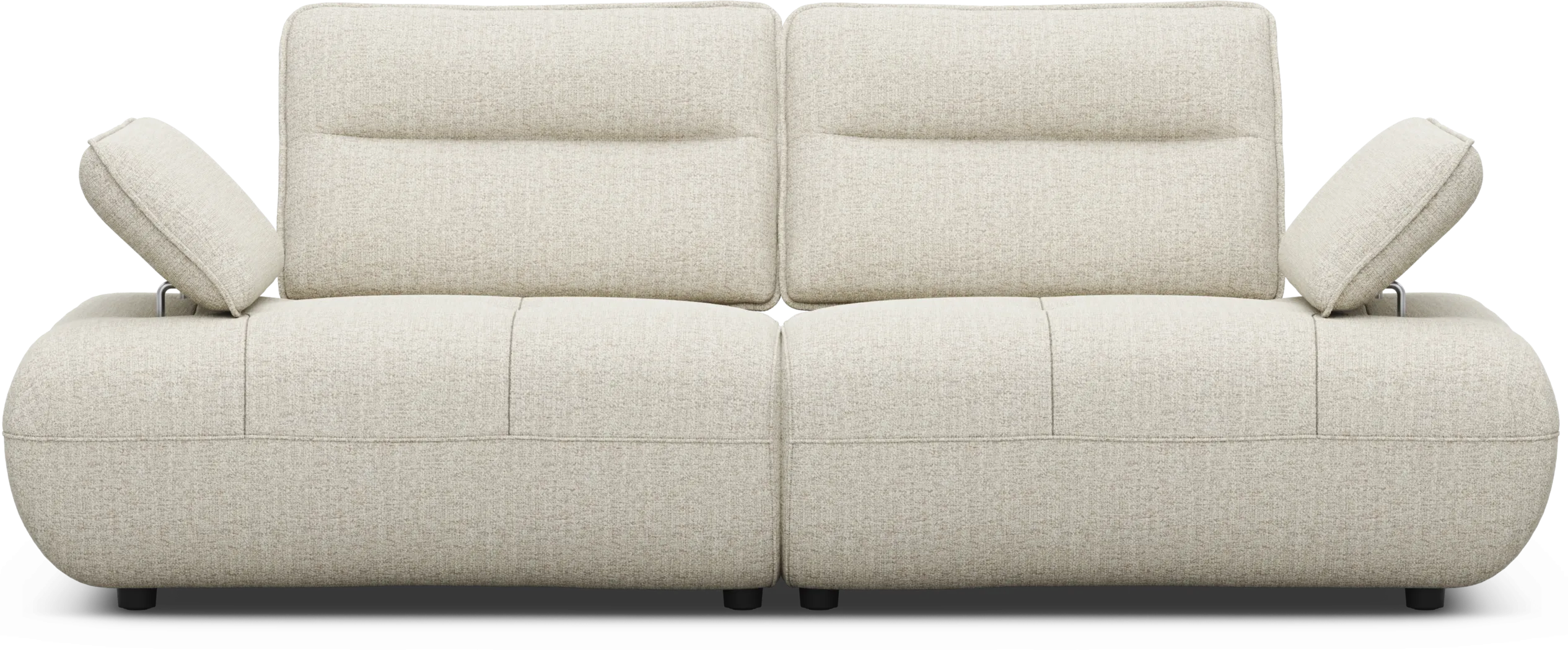 Olympia Linen Loveseat - Thumbnail - Image 3