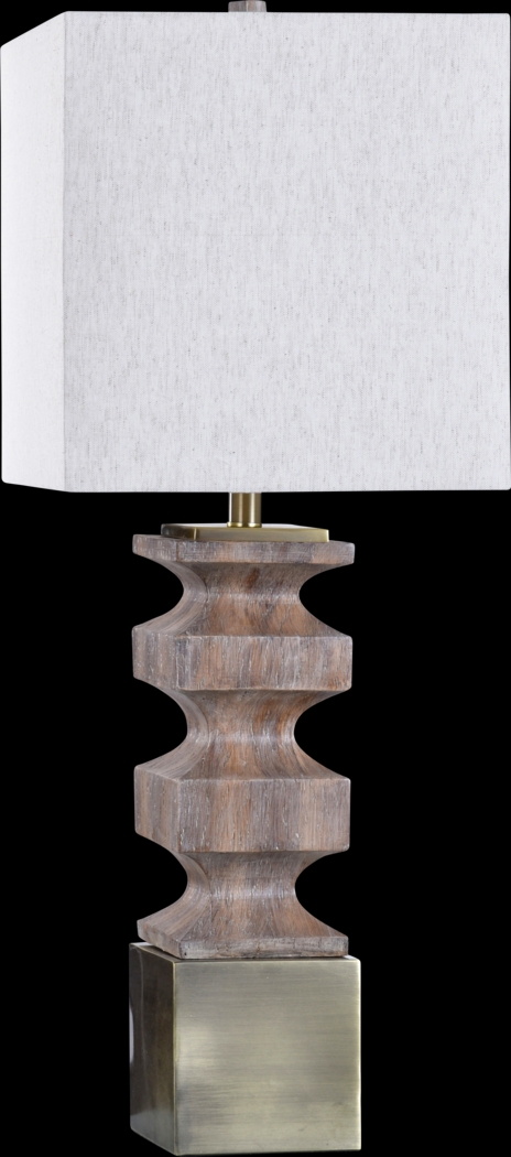 Olyvia Cave Brown Lamp - Thumbnail - Image 1