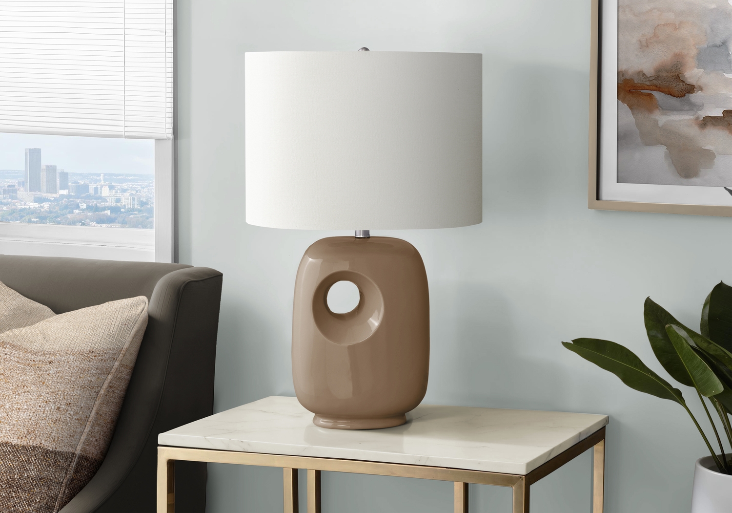 Omaha Reef Brown Lamp - Thumbnail - Image 2