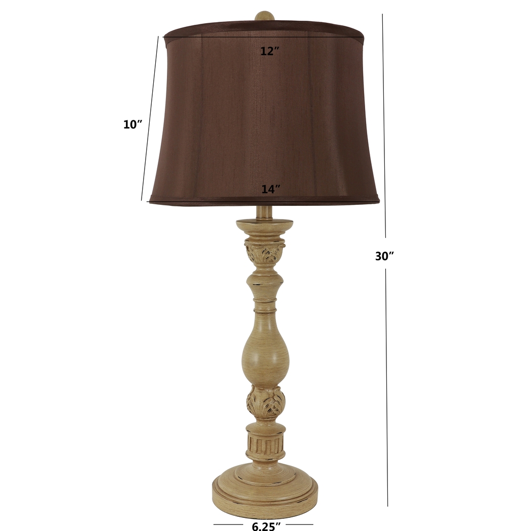 Omalee Ivory Lamp - Thumbnail - Image 6