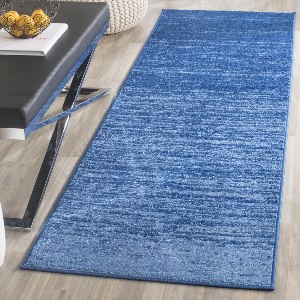 Omeir Blue 2'6 x 8' Runner Rug - Thumbnail - Image 3