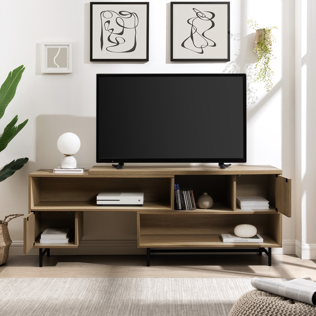 Omerea Oak 47 in. Console - Thumbnail - Image 4