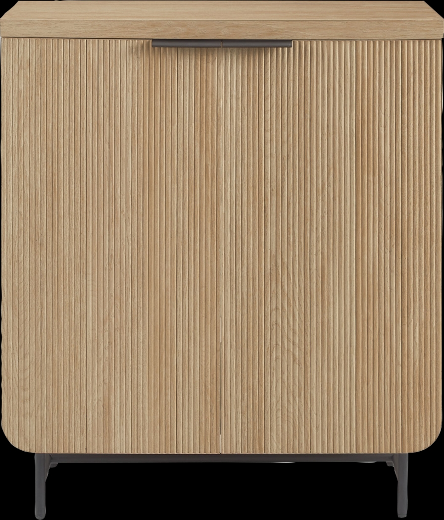 Omerea Oak Accent Cabinet - Thumbnail - Image 2