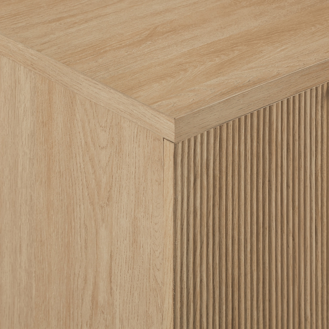 Omerea Oak Accent Cabinet - Thumbnail - Image 3