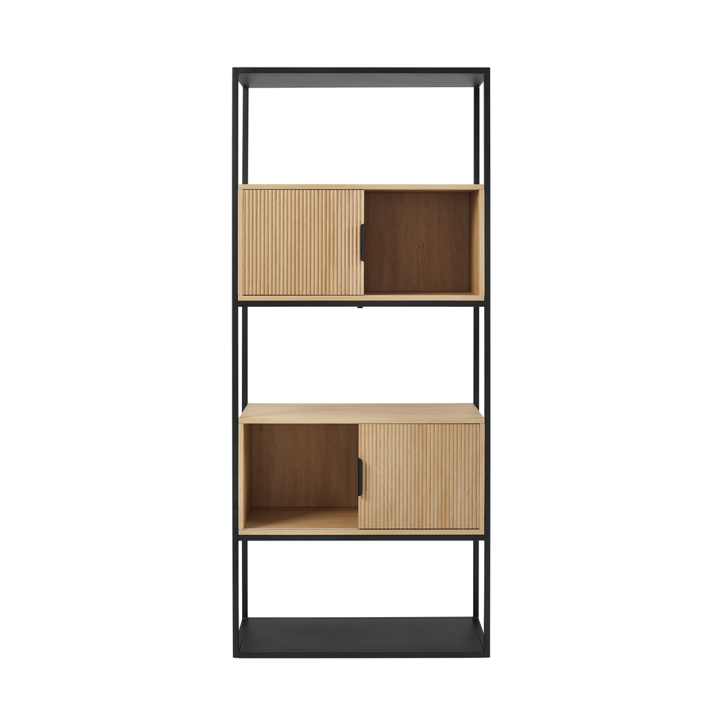 Omerea Oak Bookcase - Thumbnail - Image 2