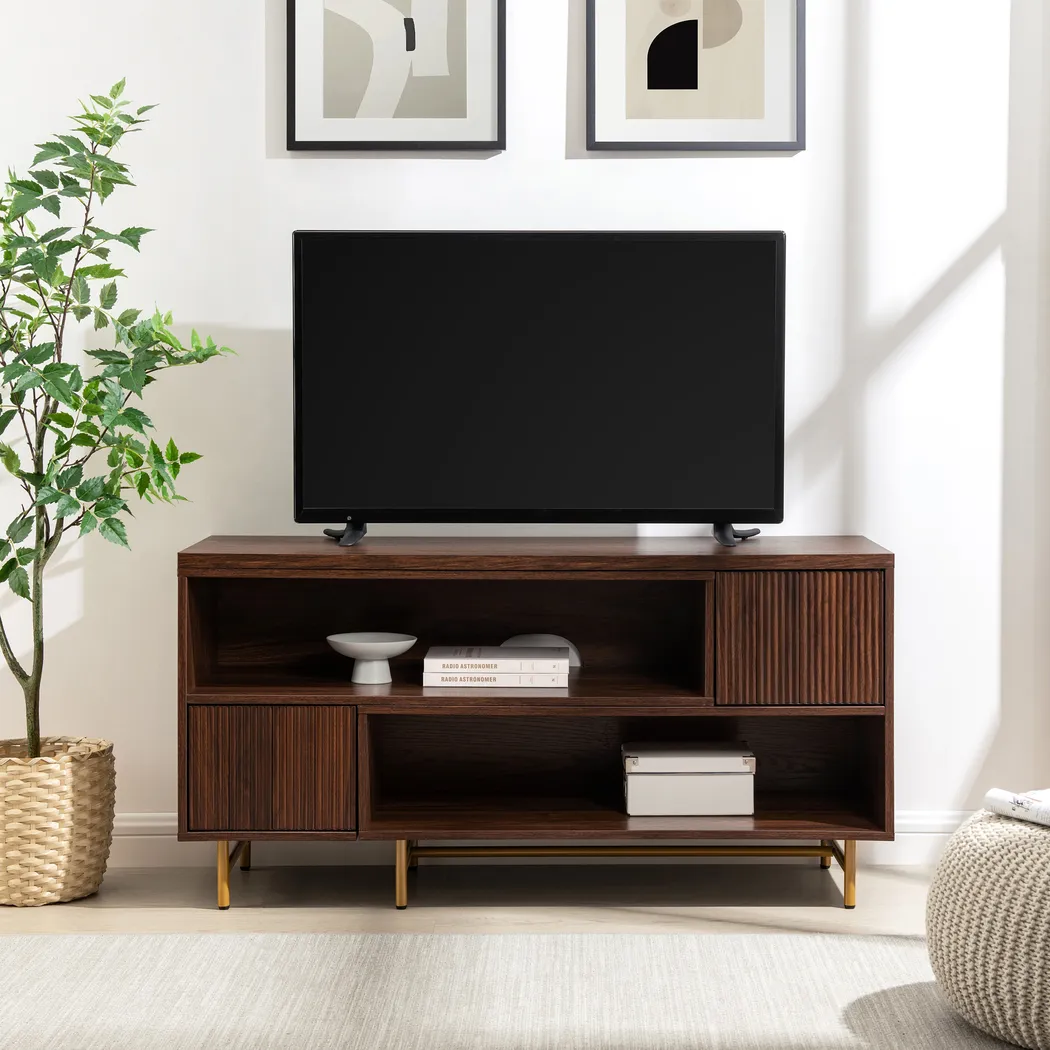 Omerea Walnut 47 in. Console - Thumbnail - Image 2