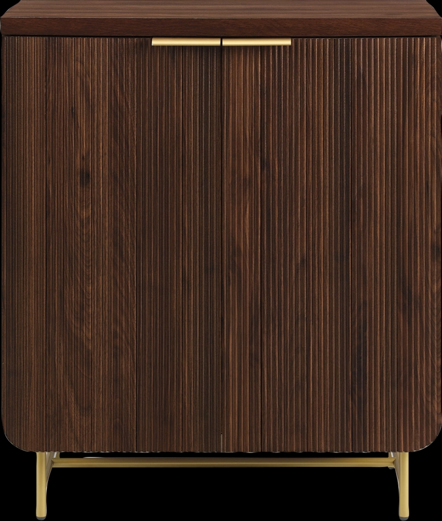 Omerea Walnut Accent Cabinet - Thumbnail - Image 2