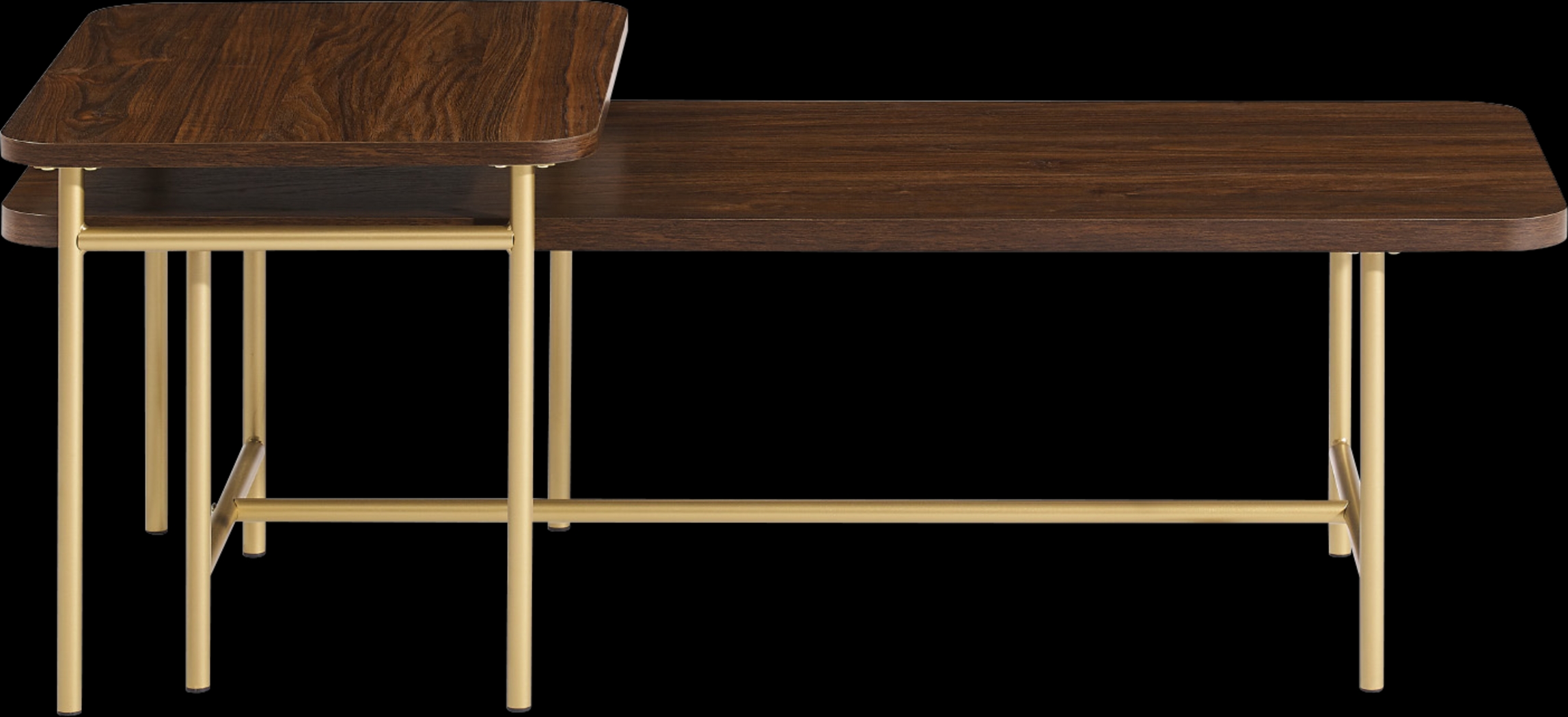 Omerea Walnut Cocktail Table - Thumbnail - Image 2