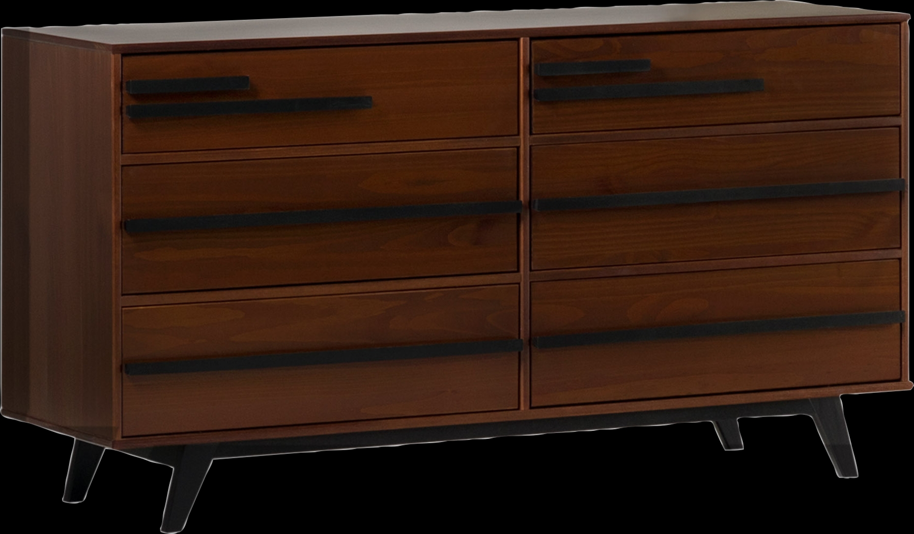 Omerea Walnut Dresser - Thumbnail - Image 4