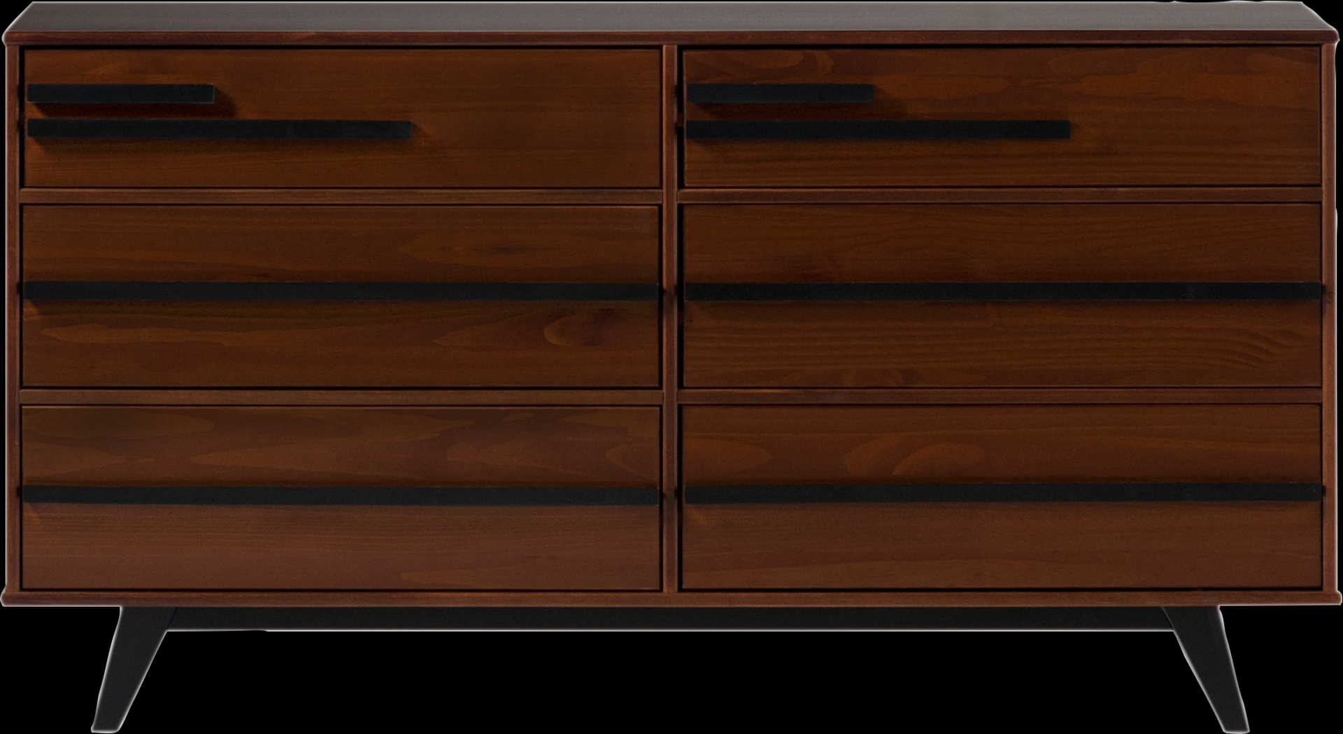 Omerea Walnut Dresser - Thumbnail - Image 1