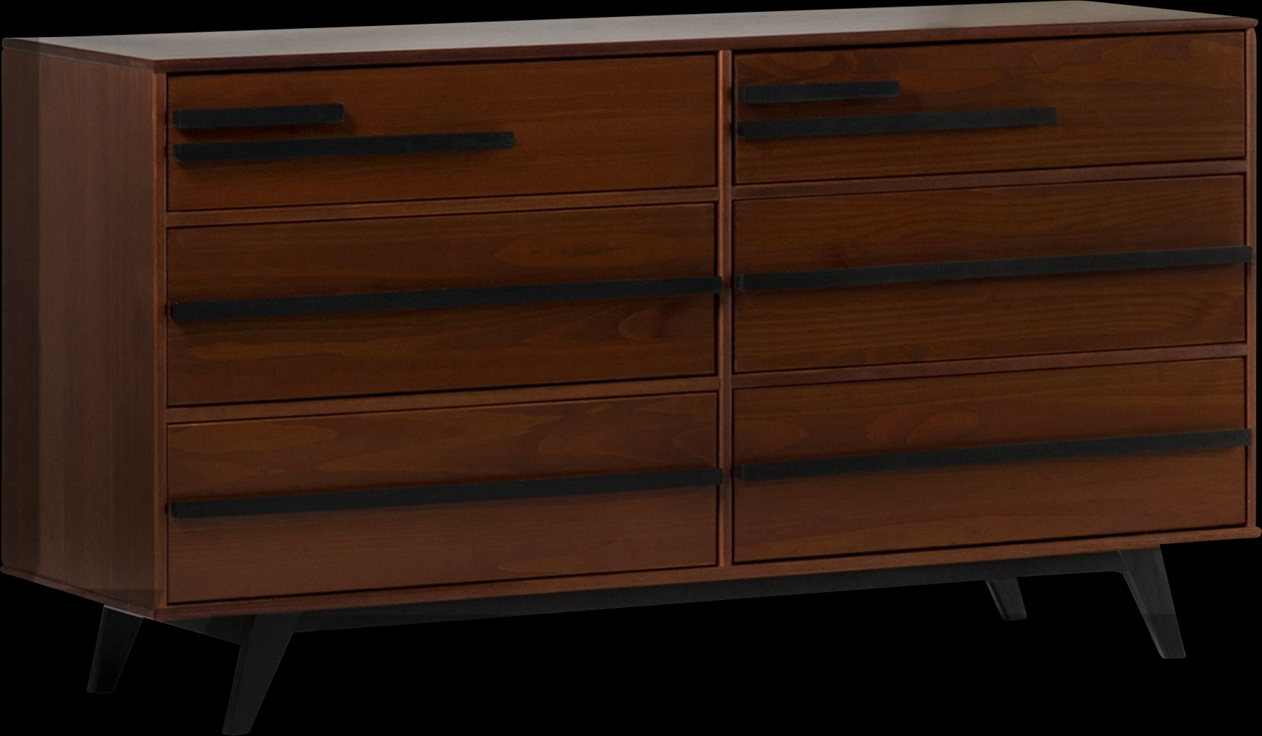 Omerea Walnut Dresser - Thumbnail - Image 2