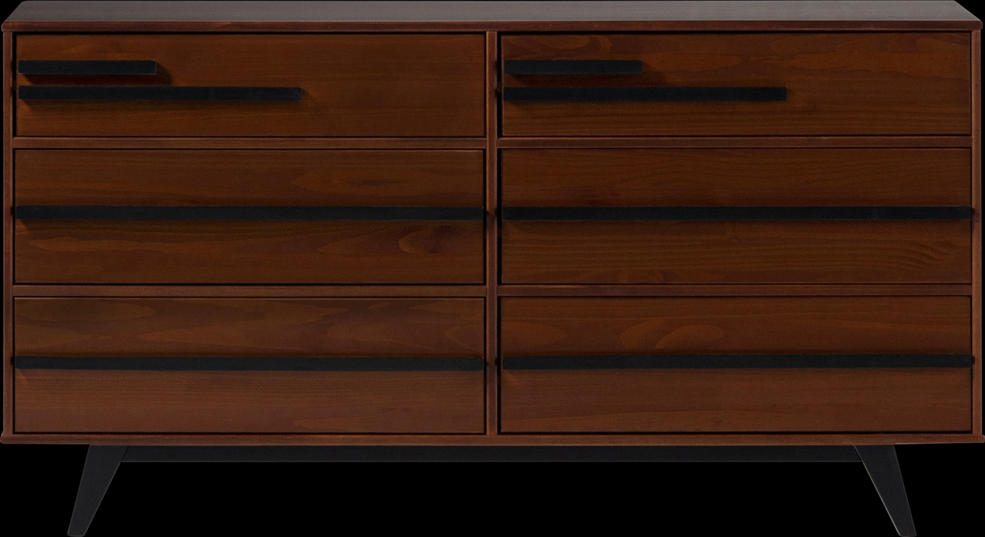 Omerea Walnut Dresser - Thumbnail - Image 1