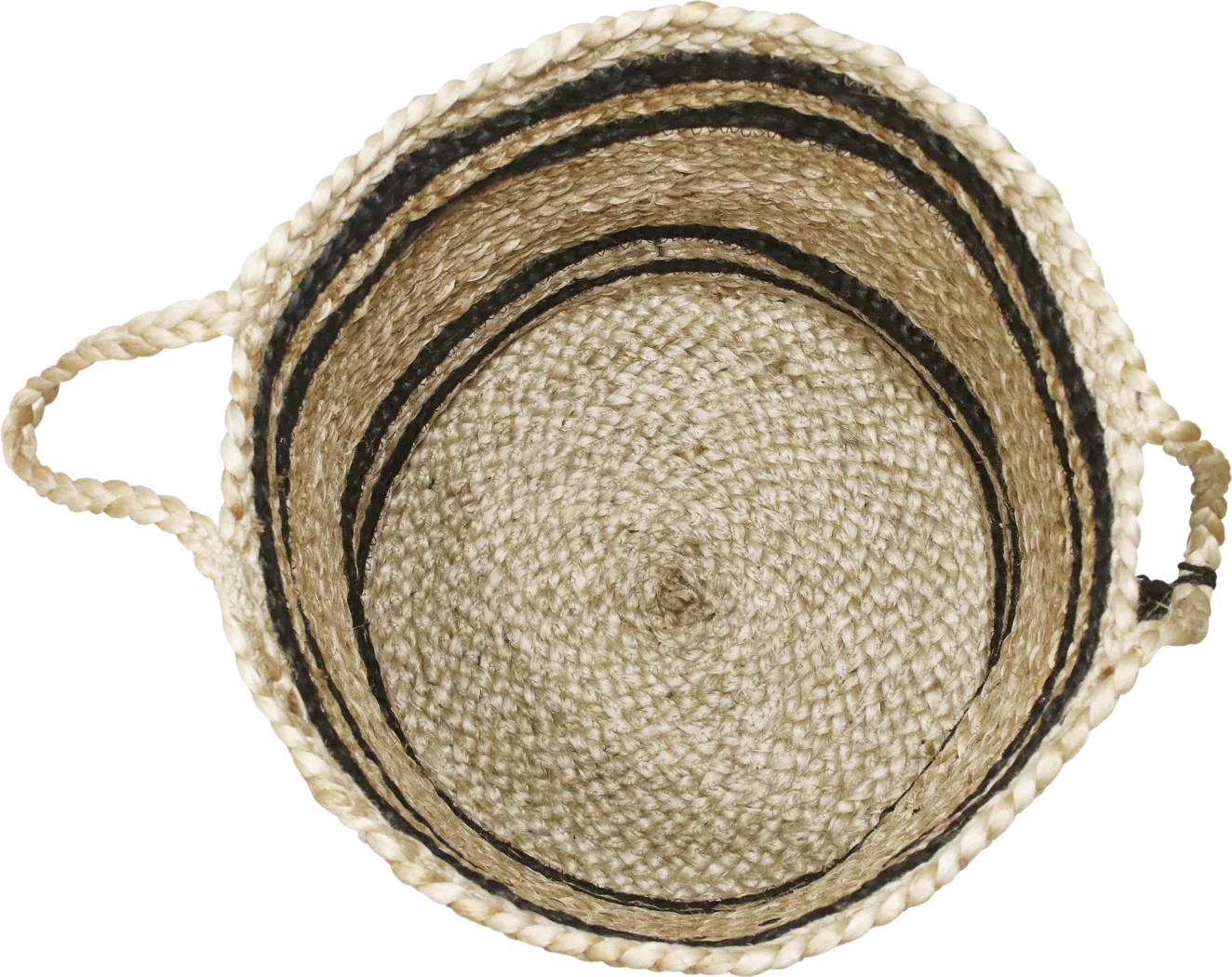 Omylia Tan/Black 17 in. Basket - Thumbnail - Image 5