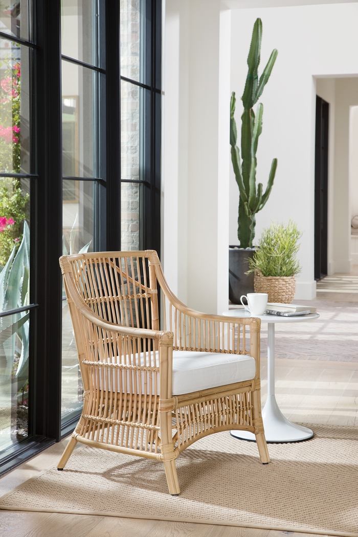 Onalynn Cream Accent Chair - Thumbnail - Image 2