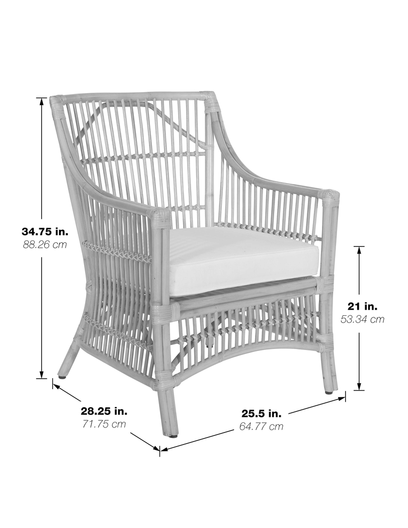 Onalynn Cream Accent Chair - Thumbnail - Image 7