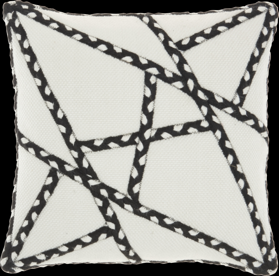 Onas Black Indoor/Outdoor Accent Pillow - Thumbnail - Image 1