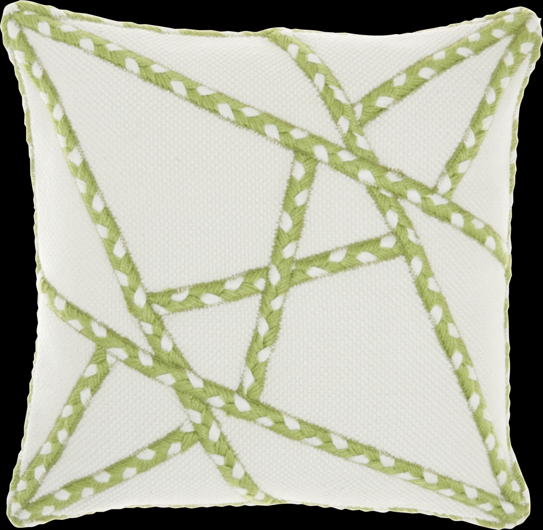 Onas Green Indoor/Outdoor Accent Pillow - Thumbnail - Image 1