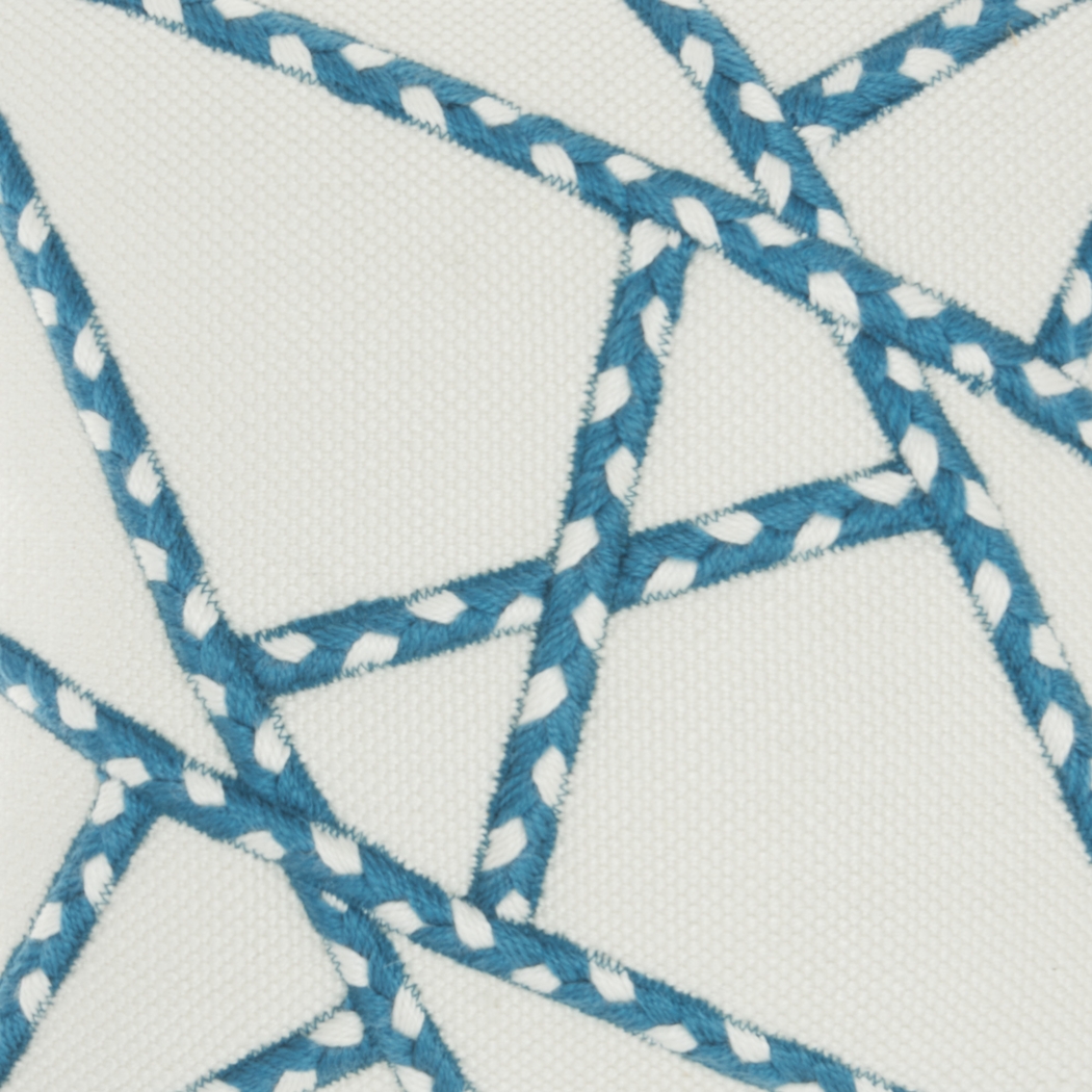 Onas Turquoise Indoor/Outdoor Accent Pillow - Thumbnail - Image 5