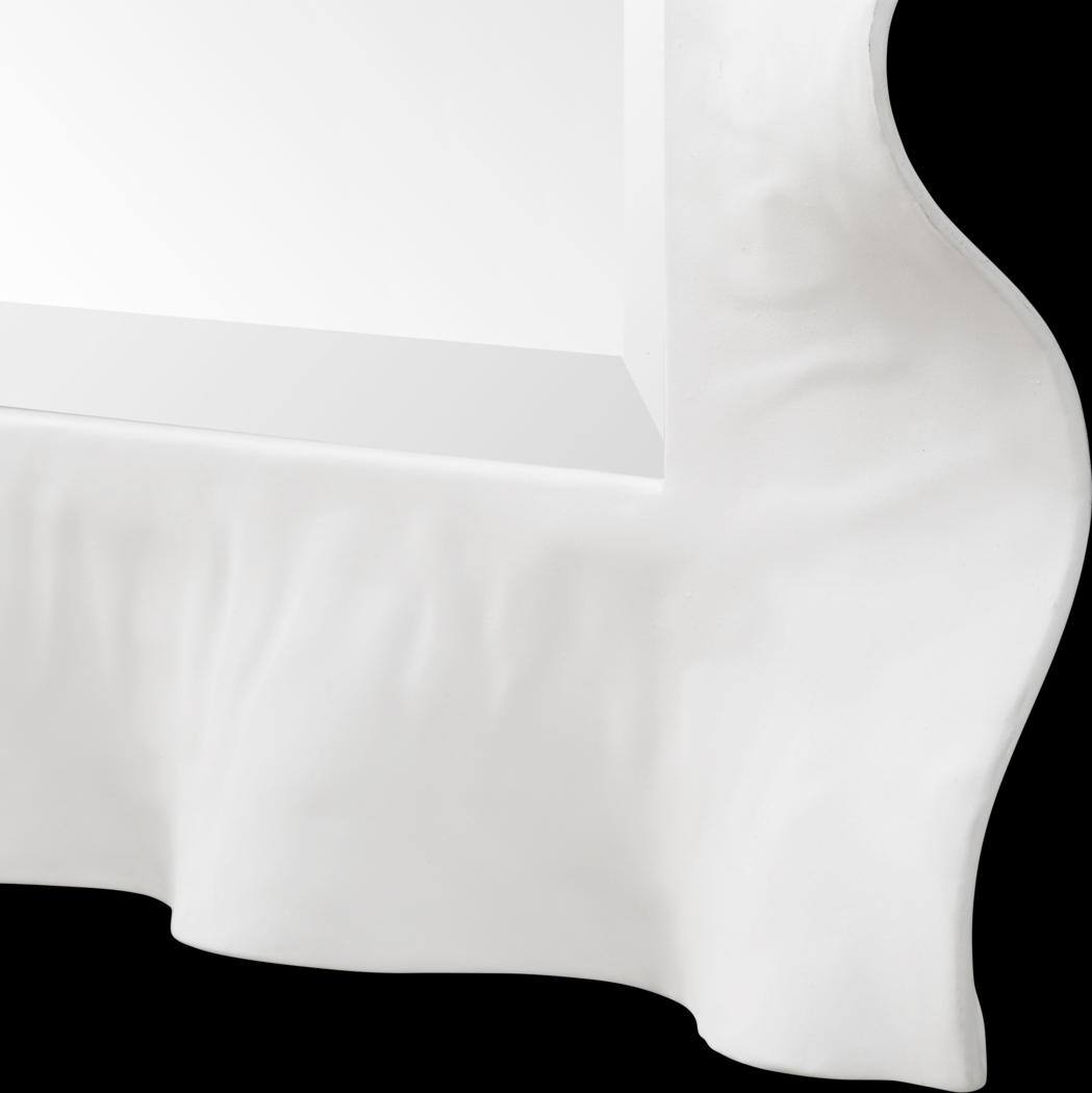 Onaug White Wall Mirror - Thumbnail - Image 5