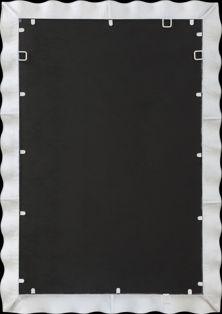 Onaug White Wall Mirror - Thumbnail - Image 6