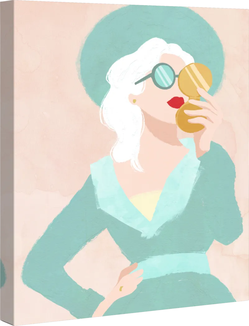 One Last Look Green Artwork - Thumbnail - Image 2
