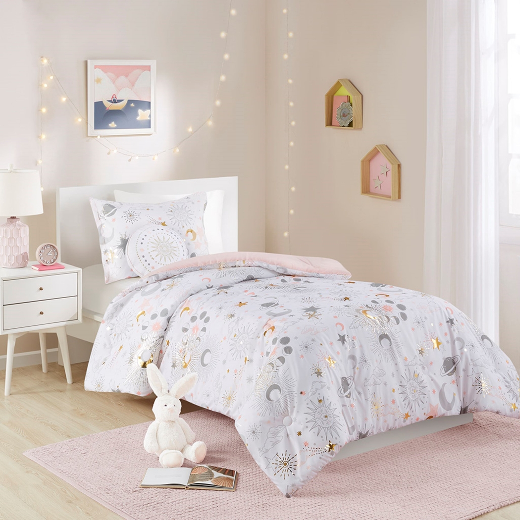 Oneidaa Blush Twin Comforter Set - Thumbnail - Image 2