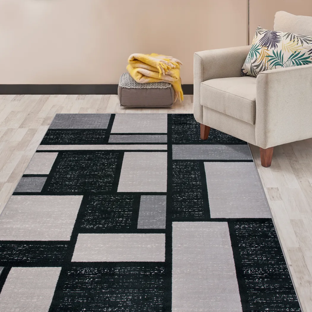 Onneran Gray 7'10 x 10'2 Rug - Thumbnail - Image 4