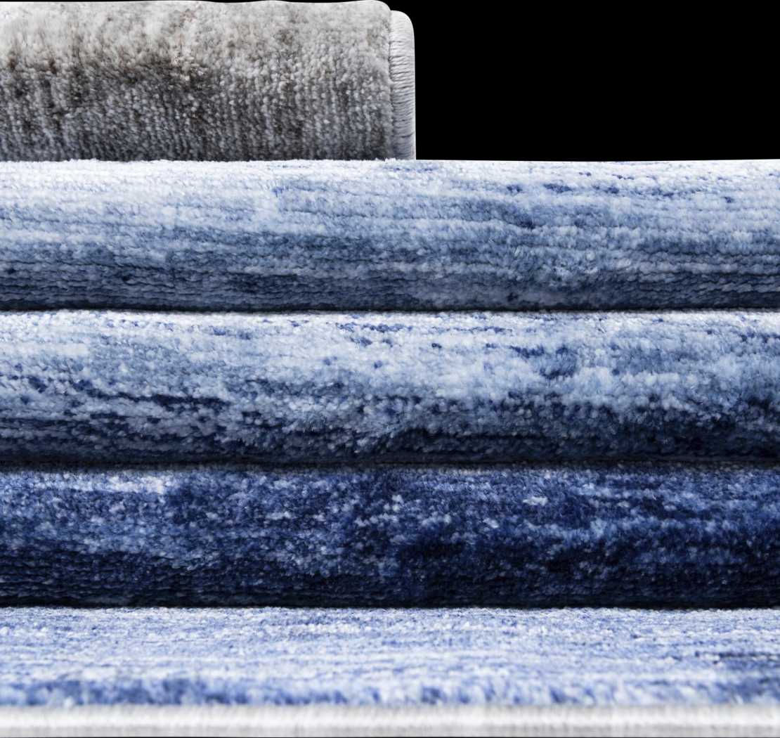 Onoly Blue 6'1 x 9' Rug - Thumbnail - Image 4