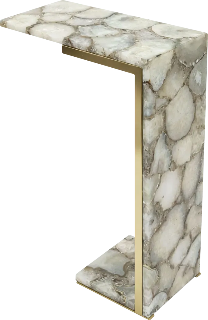 Onosm Gold/Natural Accent Table - Thumbnail - Image 4