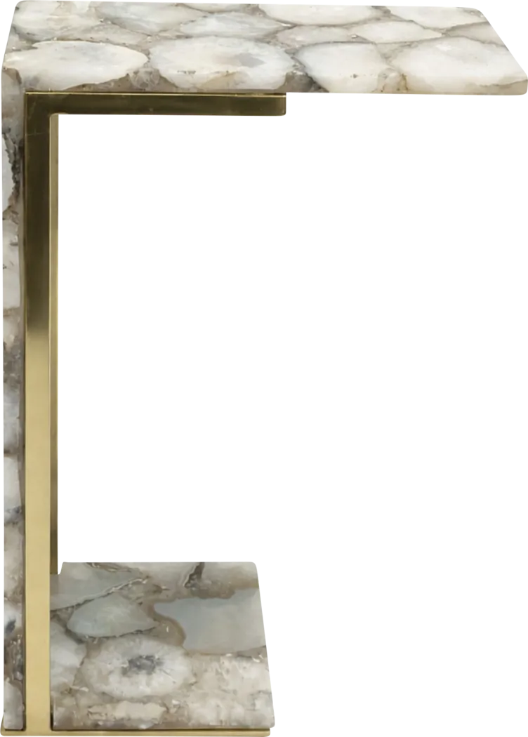 Onosm Gold/Natural Accent Table - Thumbnail - Image 5
