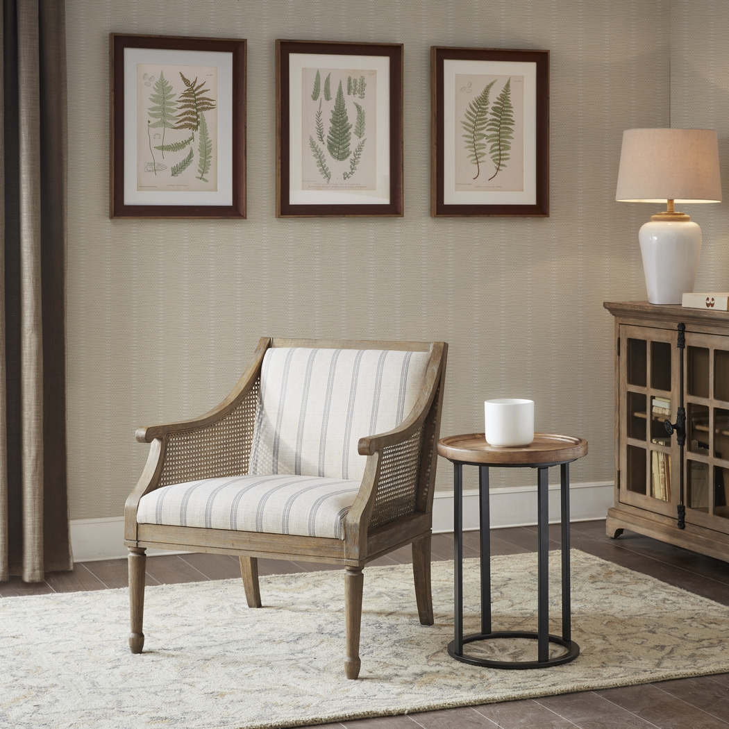 Onslow Beige Accent Chair - Thumbnail - Image 2