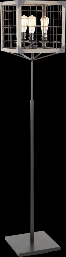 Onslow Club Black Floor Lamp - Thumbnail - Image 2