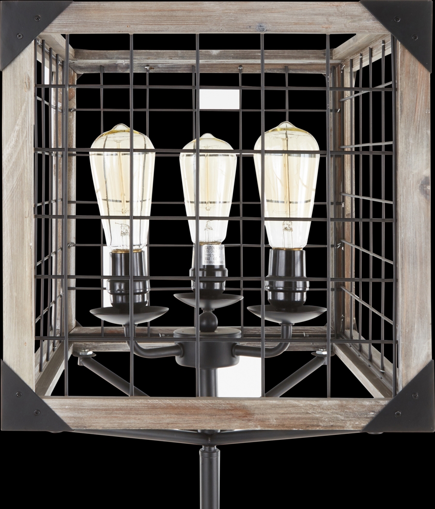 Onslow Club Black Floor Lamp - Thumbnail - Image 7