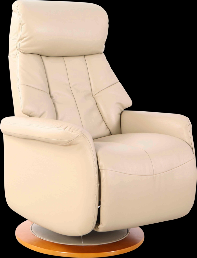Onzaga Beige Recliner - Thumbnail - Image 1